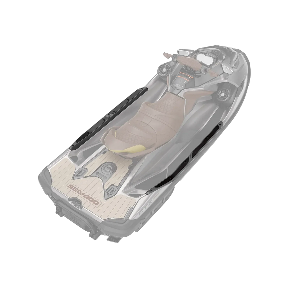 Gekantelde Gunwale voetsteunen