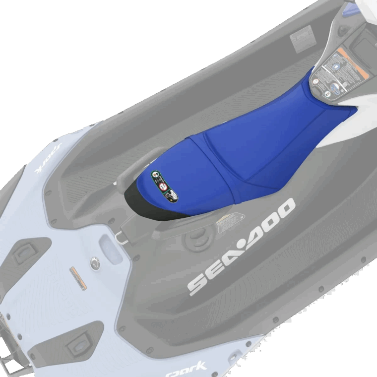 Sea-Doo - Tweepersoonszadel Spark 1up Blauw (2024+)